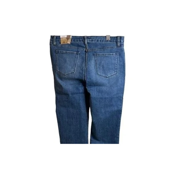 NWT prAna Sienna Skinny Stretch Cotton Mid Rise Jeans 14 / 32 True Blue #3215 - Picture 6 of 14